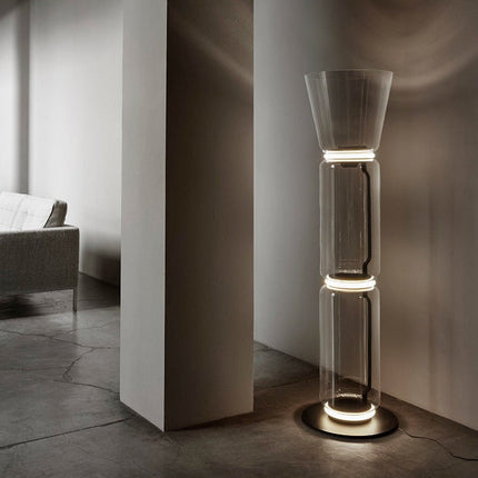 ChandelierDecor - LED Glass Floor Lamp Lighting for Living Room