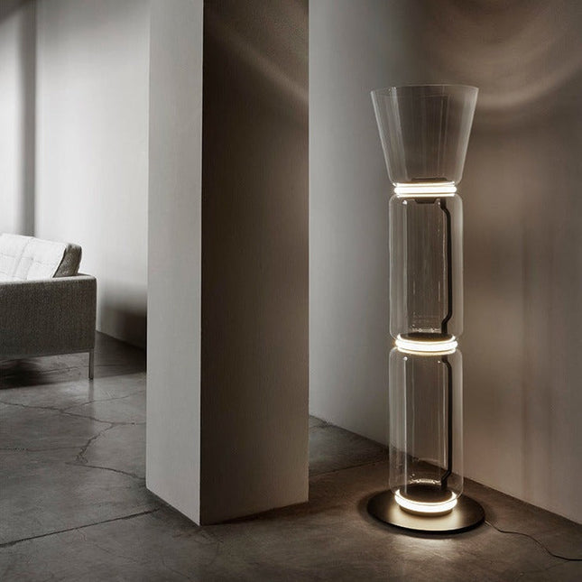 ChandelierDecor - LED Glass Floor Lamp Lighting for Living Room
