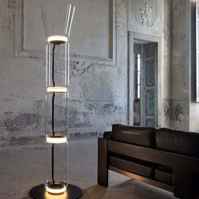 ChandelierDecor - LED Glass Floor Lamp Lighting for Living Room