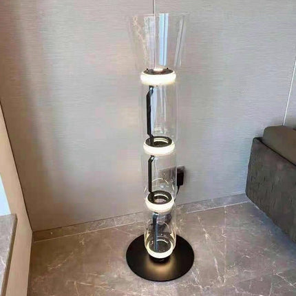 ChandelierDecor - LED Glass Floor Lamp Lighting for Living Room