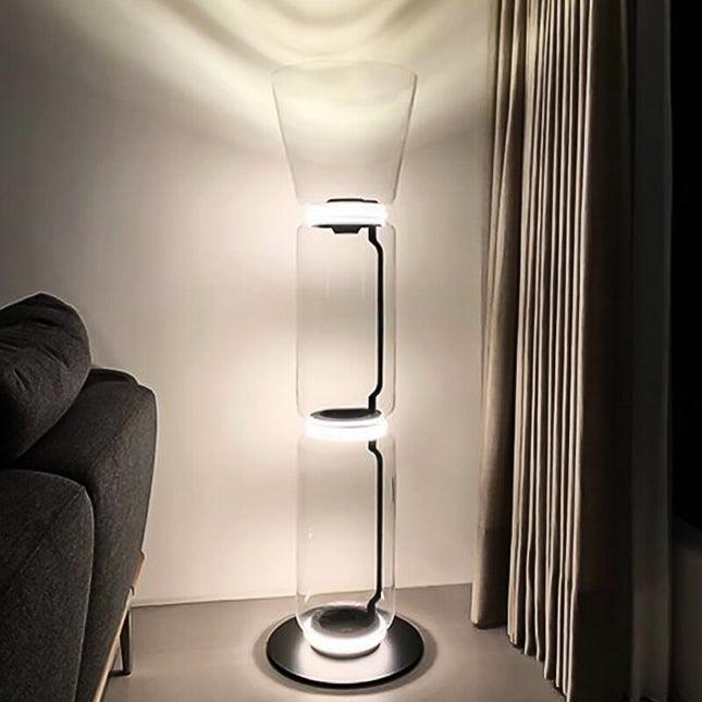 ChandelierDecor - LED Glass Floor Lamp Lighting for Living Room