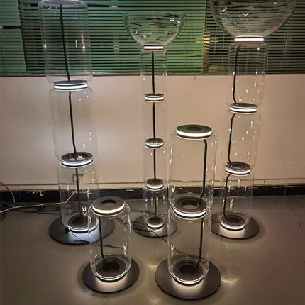 ChandelierDecor - LED Glass Floor Lamp Lighting for Living Room