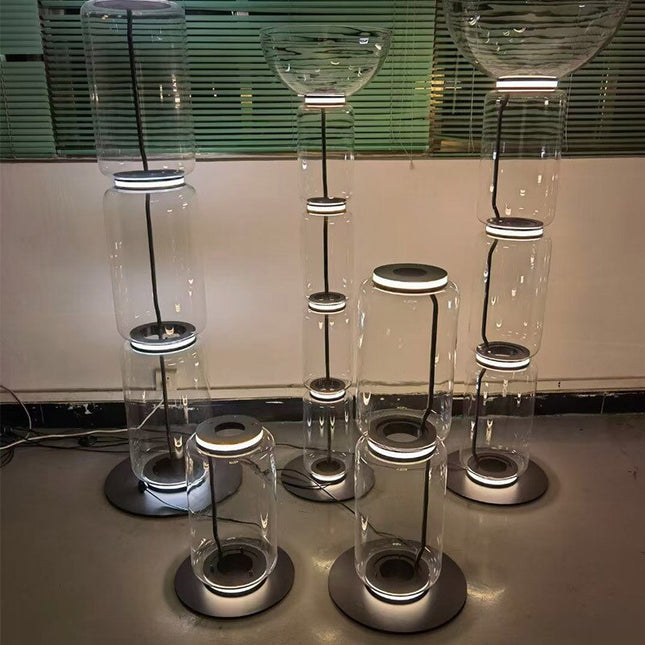 ChandelierDecor - LED Glass Floor Lamp Lighting for Living Room