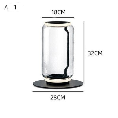 ChandelierDecor - LED Glass Floor Lamp Lighting for Living Room