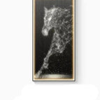 StyleC / 50X100CM / Cadre noir