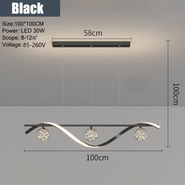 ChandelierDecor - LED Stars Chandelier Light