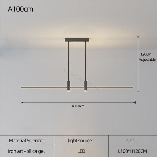 ChandelierDecor - LED Strip Line Chandelier Light