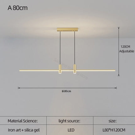 ChandelierDecor - LED Strip Line Chandelier Light