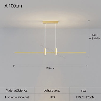 ChandelierDecor - LED Strip Line Chandelier Light