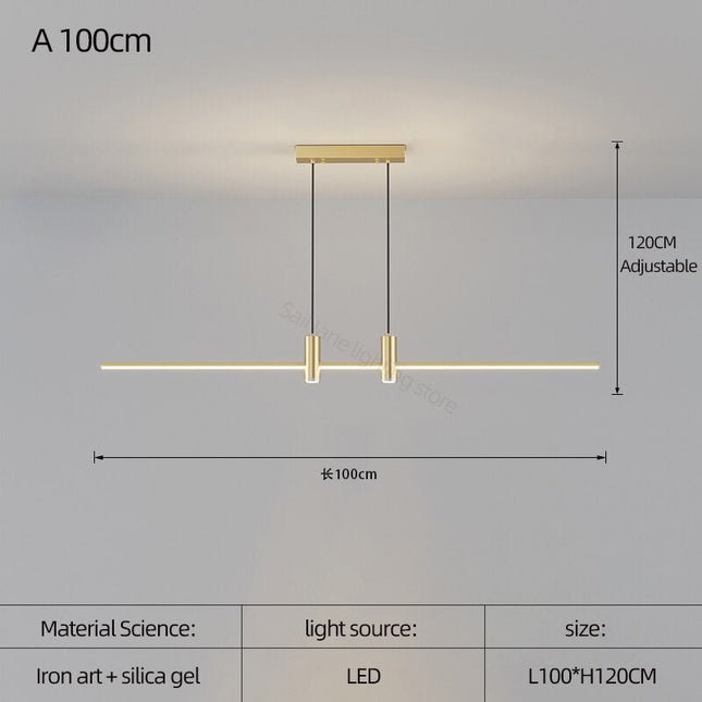 ChandelierDecor - LED Strip Line Chandelier Light