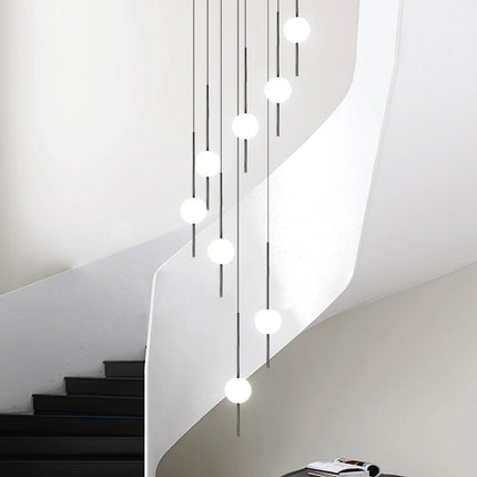 ChandelierDecor - Long Line Glass Ball Chandelier - Lighting Solution.