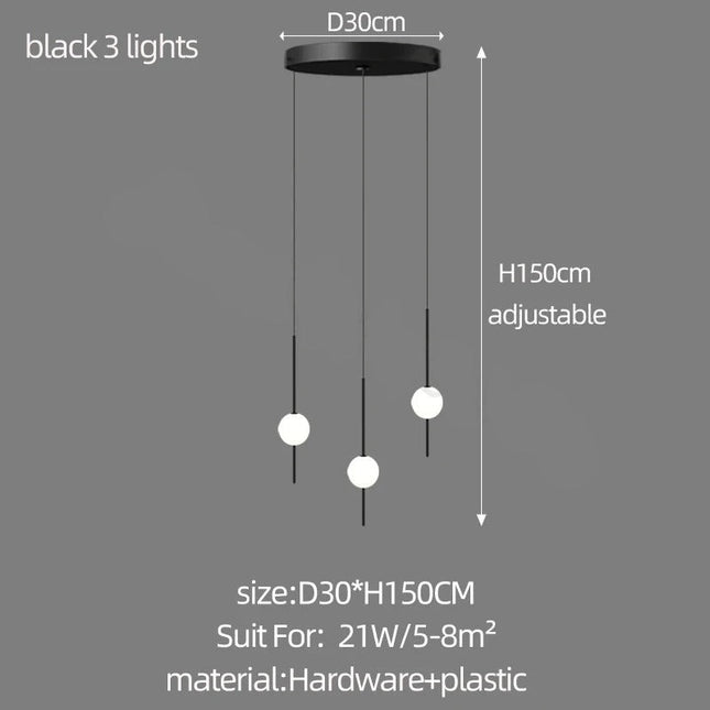 ChandelierDecor - Long Line Glass Ball Chandelier - Lighting Solution.