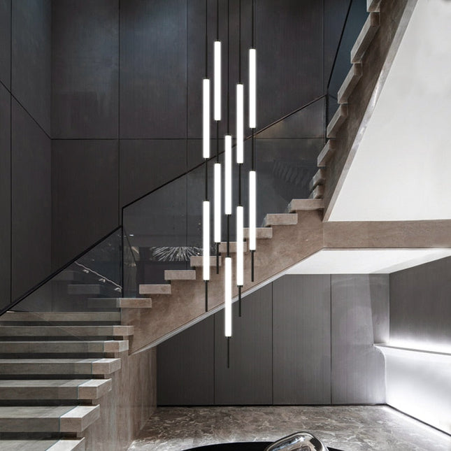 ChandelierDecor - Long Tubes Chandelier – Illuminate Your Space with Style