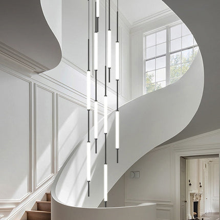 ChandelierDecor - Long Tubes Chandelier – Illuminate Your Space with Style