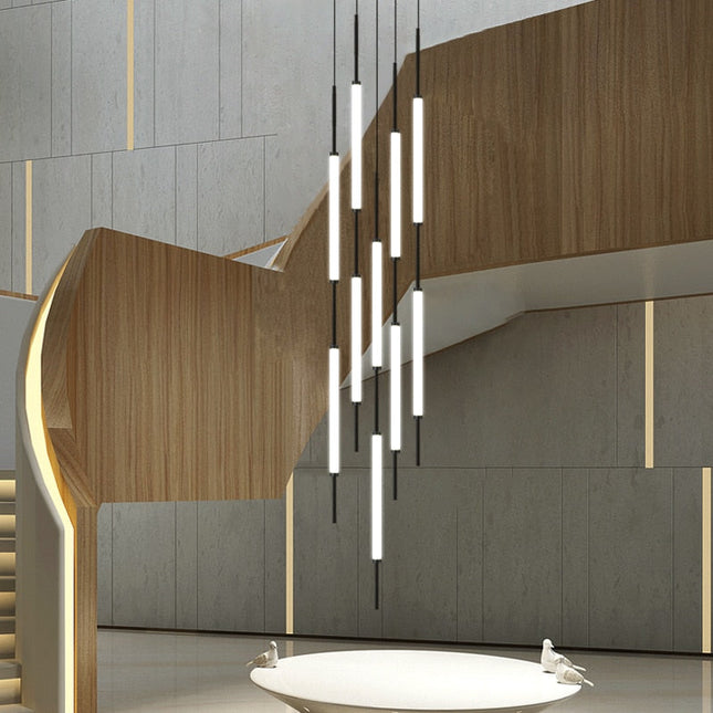 ChandelierDecor - Long Tubes Chandelier – Illuminate Your Space with Style