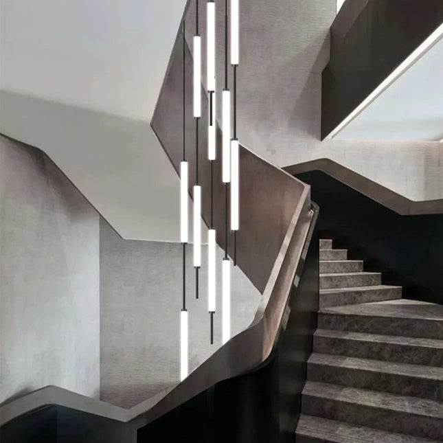 ChandelierDecor - Long Tubes Chandelier – Illuminate Your Space with Style