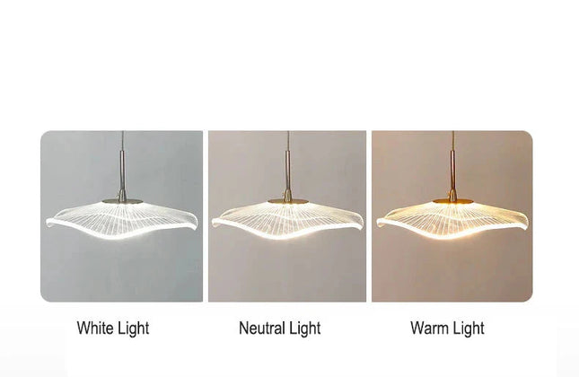 ChandelierDecor - Lotus Leaf Chandelier: Elegant Lighting for Your Space