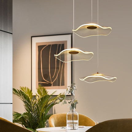 ChandelierDecor - Lotus Leaf Chandelier: Elegant Lighting for Your Space