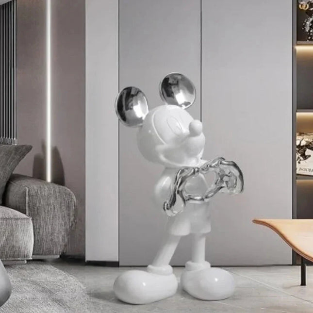 ChandelierDecor - Love Heart Mickey Statue Premium