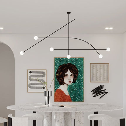 ChandelierDecor - Lustre Bars Chandelier: Illuminate with Elegance