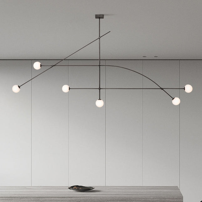 ChandelierDecor - Lustre Bars Chandelier: Illuminate with Elegance