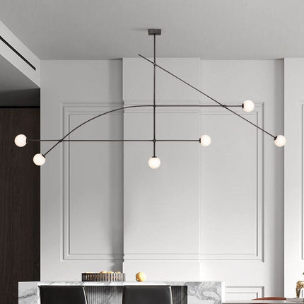 ChandelierDecor - Lustre Bars Chandelier: Illuminate with Elegance