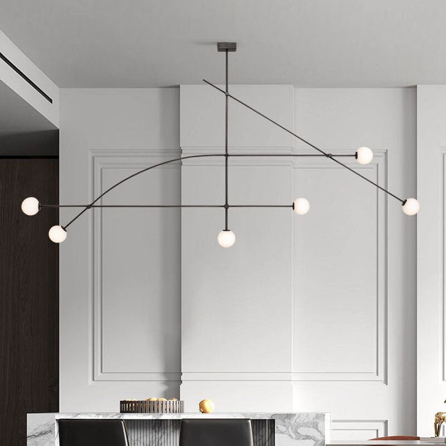 ChandelierDecor - Lustre Bars Chandelier: Illuminate with Elegance