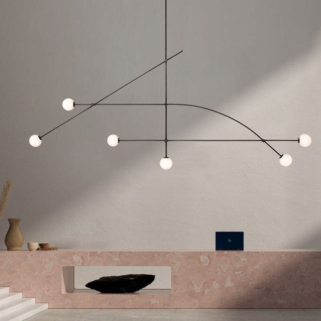 ChandelierDecor - Lustre Bars Chandelier: Illuminate with Elegance
