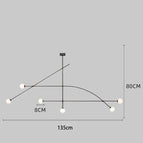 Diamètre 135cm / Blanc chaud