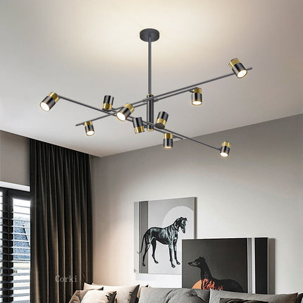 ChandelierDecor - Lynx Design Chandelier: Rotatable Sputnik Chandelier