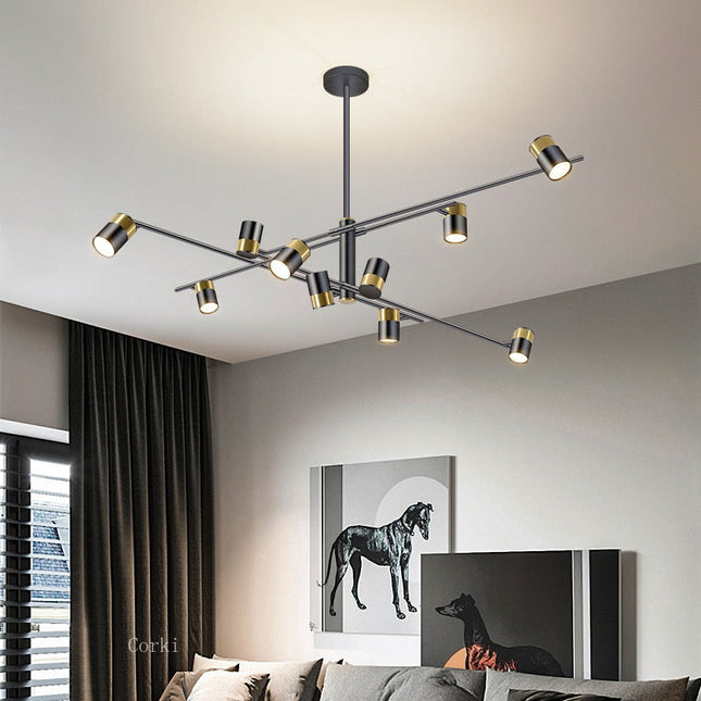 ChandelierDecor - Lynx Design Chandelier: Rotatable Sputnik Chandelier