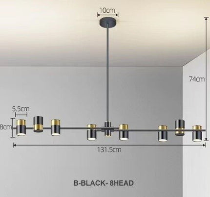 ChandelierDecor - Lynx Design Chandelier: Rotatable Sputnik Chandelier