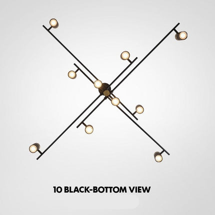 ChandelierDecor - Lynx Design Chandelier: Rotatable Sputnik Chandelier