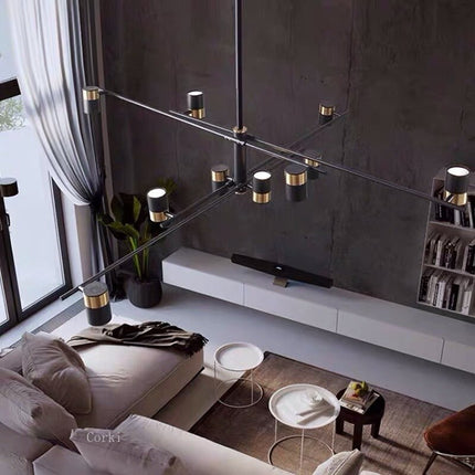 ChandelierDecor - Lynx Design Chandelier: Rotatable Sputnik Chandelier