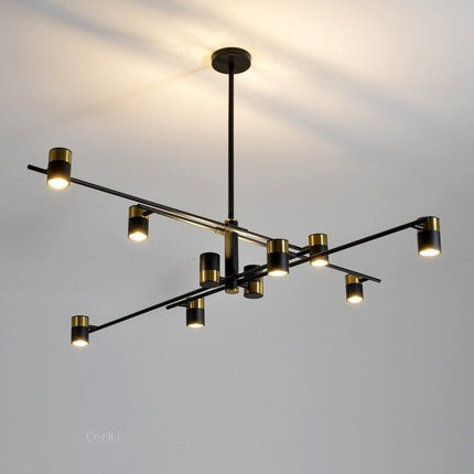 ChandelierDecor - Lynx Design Chandelier: Rotatable Sputnik Chandelier