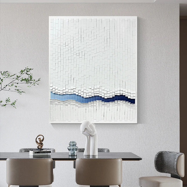 ChandelierDecor - 3D Acrylic Abstract Mosaic Handmade Painting – Stunning Fusion of Art
