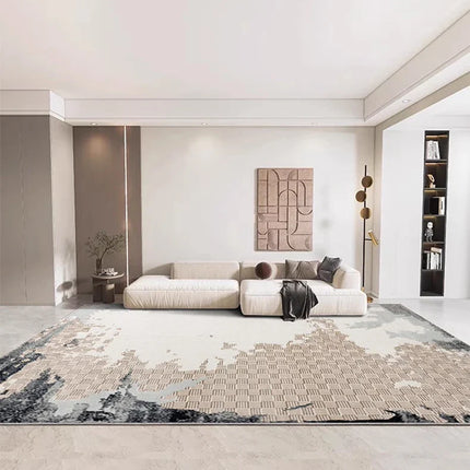 ChandelierDecor - Abstract Textures High Pile Tufted Rugs for Living Room