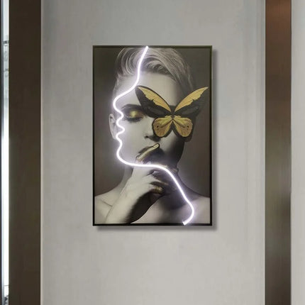 ChandelierDecor - Blindness Model Neon Wall Art – A Modern Fusion of Art and Light