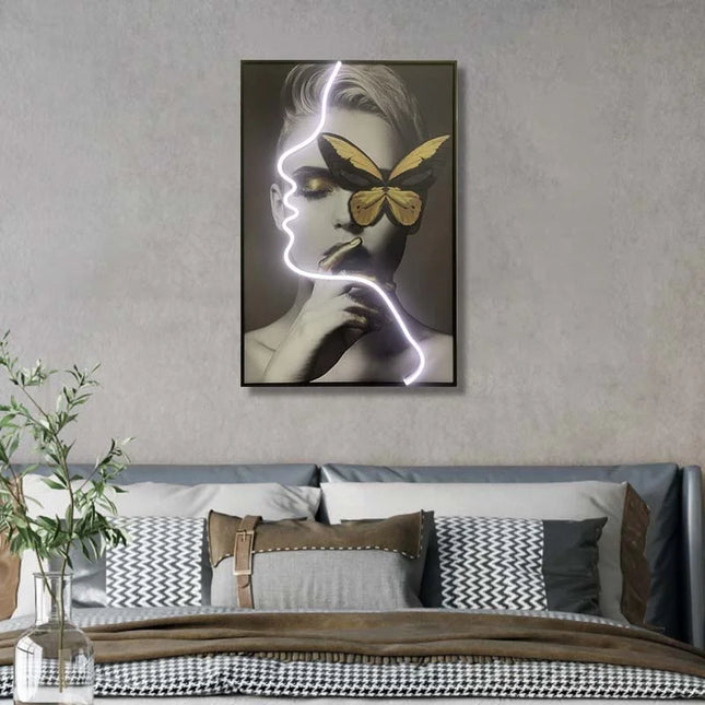 ChandelierDecor - Blindness Model Neon Wall Art – A Modern Fusion of Art and Light