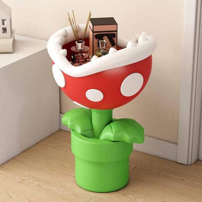 ChandelierDecor - Mario Flower Statue: Unique Ornament for Mario Fans