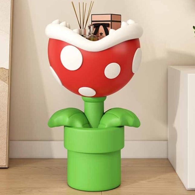 ChandelierDecor - Mario Flower Statue: Unique Ornament for Mario Fans