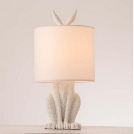 ChandelierDecor - Masked Rabbit Resin Table Lamp - Illuminate Your Space