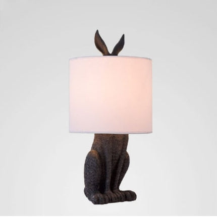ChandelierDecor - Masked Rabbit Resin Table Lamp - Illuminate Your Space