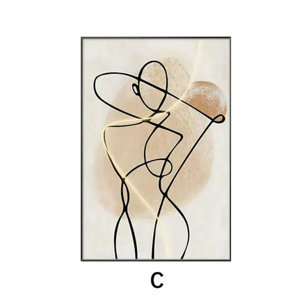 ChandelierDecor - Matisse Abstract Art LED Wall Mounted Light