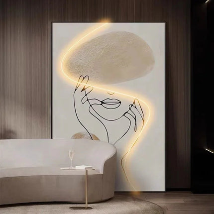 ChandelierDecor - Matisse Abstract Art LED Wall Mounted Light