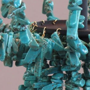 ChandelierDecor - Mediterranean Turquoise Retro Chandelier - Unique Lighting