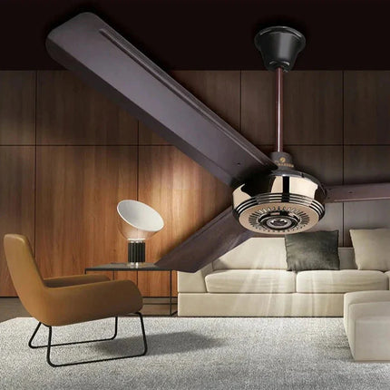 ChandelierDecor - Metal Blades Pendant Ceiling Fan