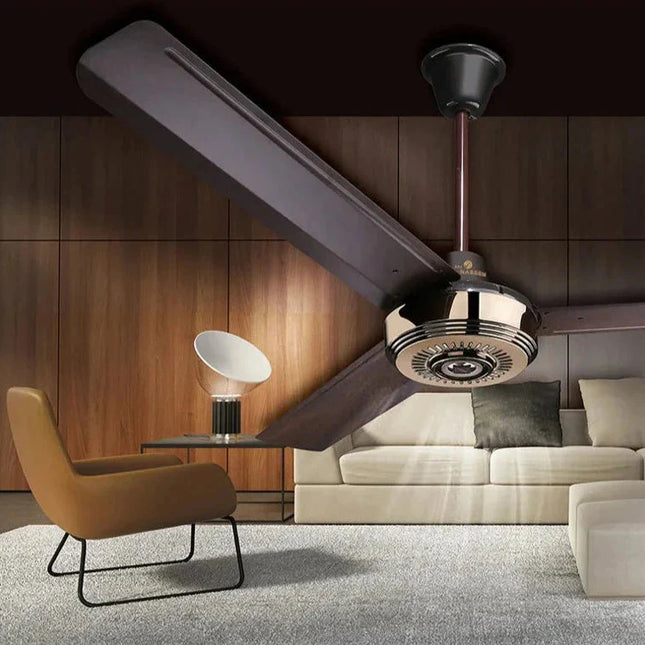 ChandelierDecor - Metal Blades Pendant Ceiling Fan