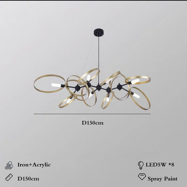ChandelierDecor - Minimalism Rings Chandelier – Exquisite Design & Style