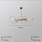 6 lumières L120cm
